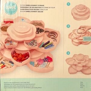 WRMK Bloom Embellishment Storage-Pink ❗️NEW❗️